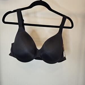 NWT Skims T-Shirt Underwire Full Coverage Bra Color Onyx BR-UWR-2294 Size 42C